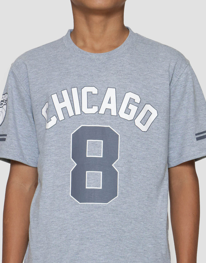 Nevada Print Number Chicago Set Piyama Anak Laki-laki