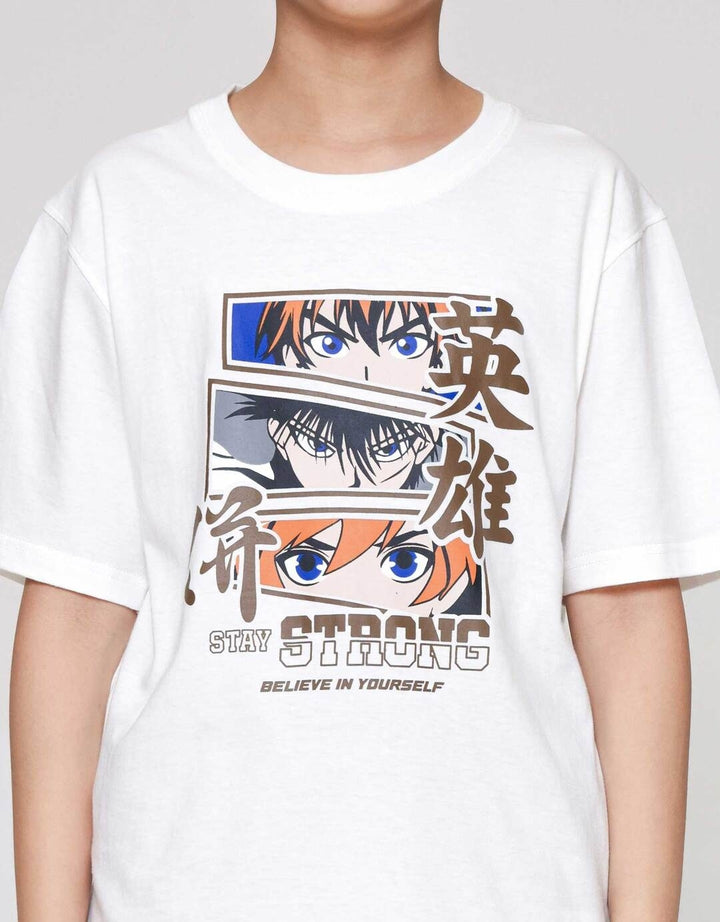 Nevada Print Anime Colase Pakaian Setelan Anak Laki-laki