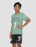 Nevada Print Number Boston Set Piyama Anak Laki-laki
