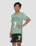 Nevada Print Number Boston Set Piyama Anak Laki-laki