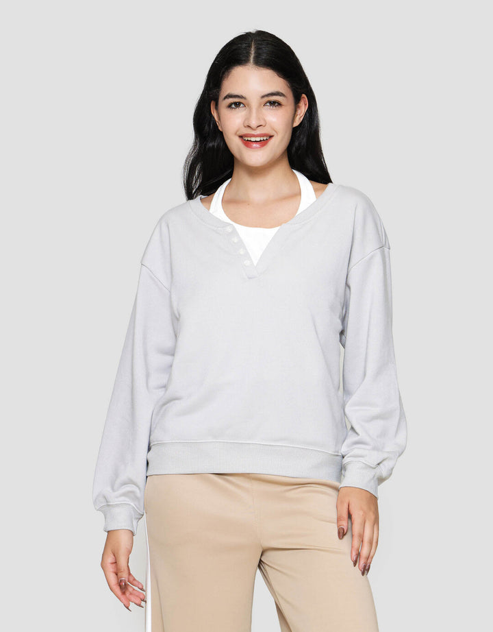 Nevada French Reg W/ Tanktop Sweater Wanita