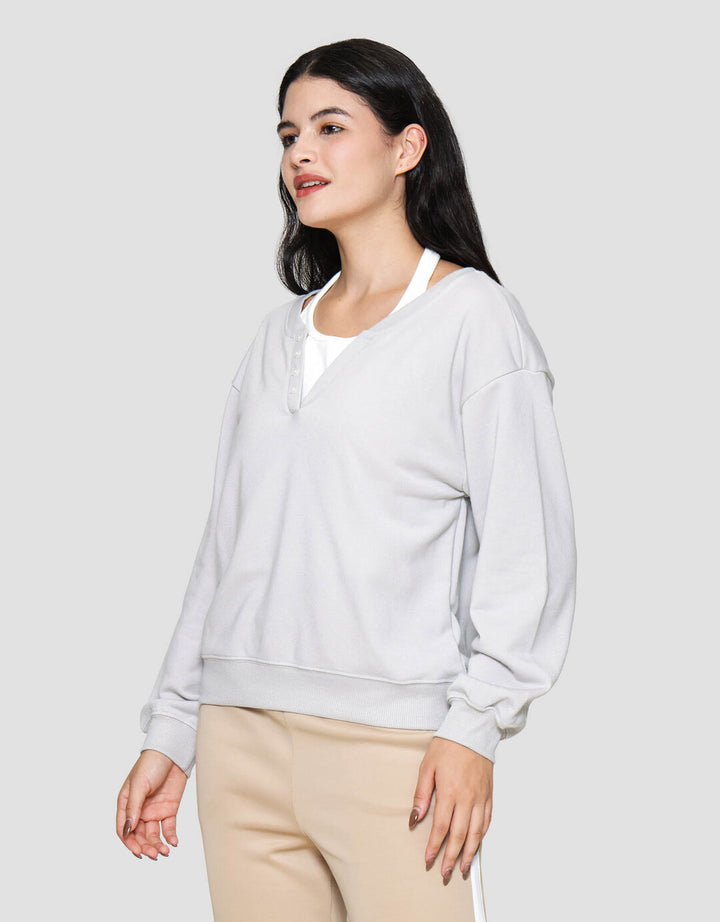 Nevada French Reg W/ Tanktop Sweater Wanita