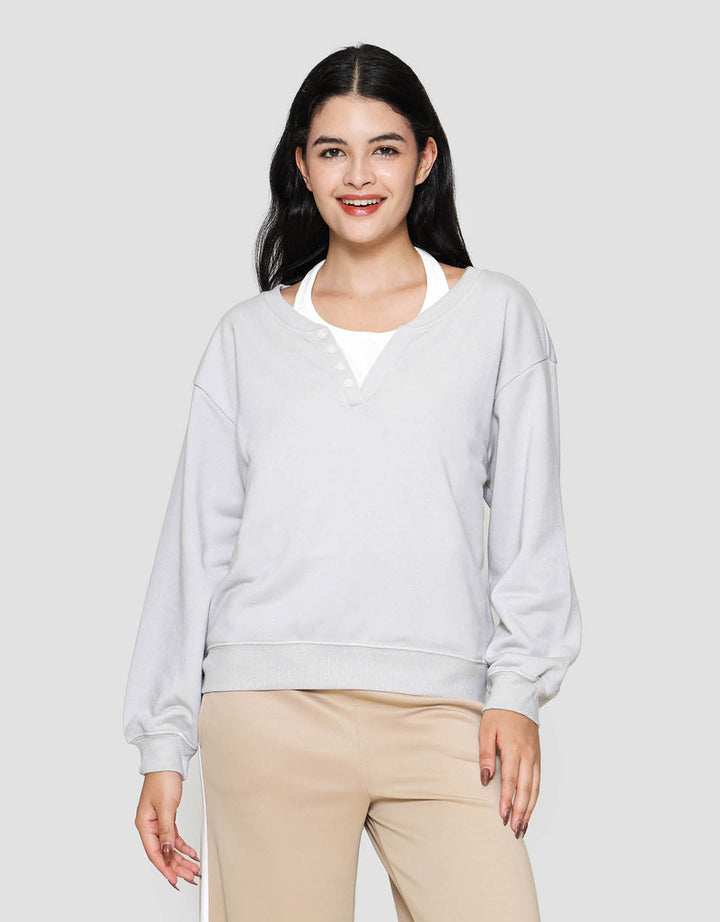 Nevada French Reg With Tanktop Sweater Wanita