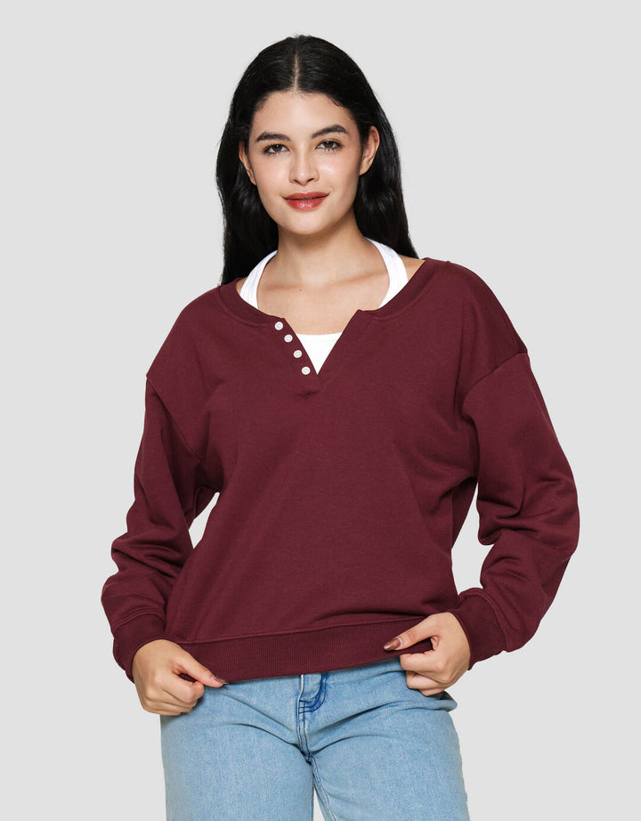 Nevada French Reg W/ Tanktop Sweater Wanita