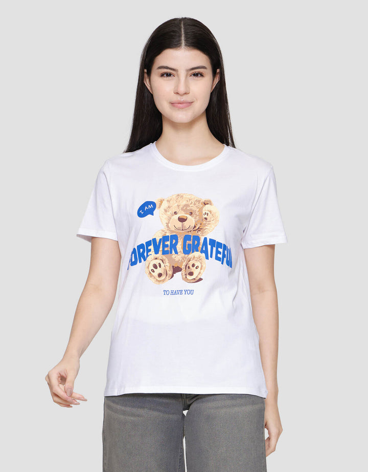 Nevada Solid Reg Comb Forever Grateful Kaos Wanita