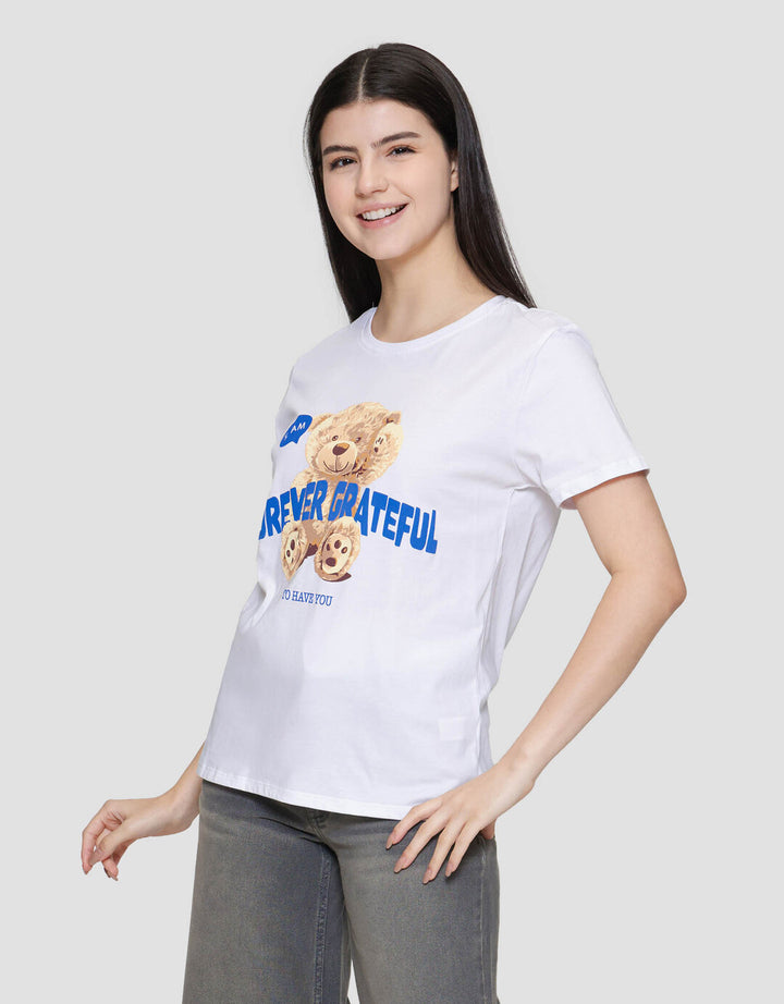 Nevada Solid Reg Comb Forever Grateful Kaos Wanita