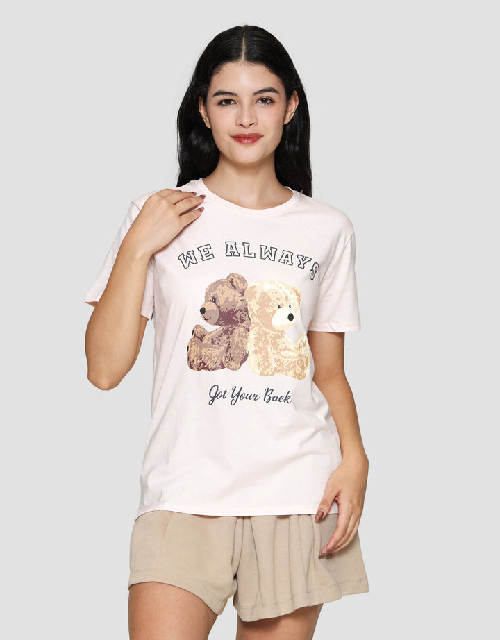 Nevada Comb Got Your Back Kaos Lengan Pendek Wanita