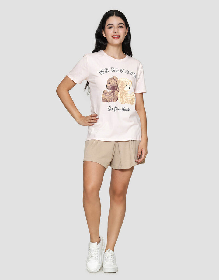 Nevada Comb Got Your Back Kaos Lengan Pendek Wanita