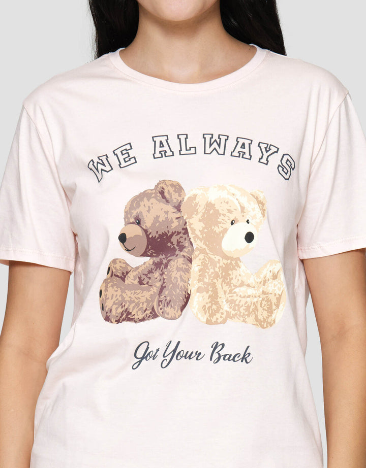 Nevada Comb Got Your Back Kaos Lengan Pendek Wanita