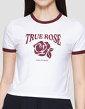 Nevada Solid Bt Rose Kaos Wanita