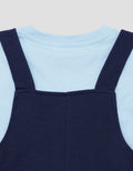 Little M Knit Team Teddy Chenille Jumpsuit Overall Anak Laki-laki