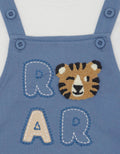 Little M Knit Roar Chenille Jumpsuit Overall Anak Perempuan