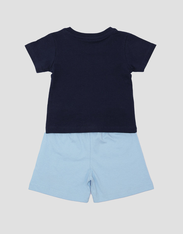 Little M Print Bear Los Angeles Setelan Anak Laki-laki