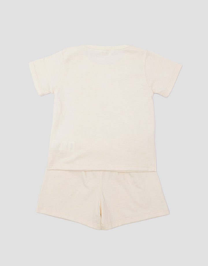 Little M Print Bears Setelan Anak Perempuan