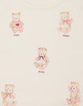 Little M Print Bears Setelan Anak Perempuan