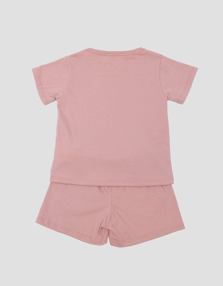 Little M Print Bears Setelan Anak Perempuan