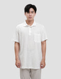 Cole Solid Slub Pocket Kaos Polo Pria