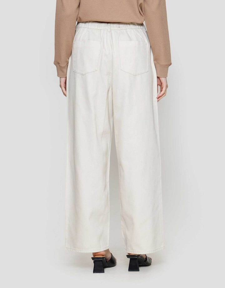 Suko Twill Pants Lipit Drapey Celana Panjang Wanita