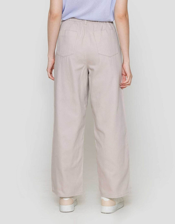 Suko Twill Pants Lipit Drapey Celana Panjang Wanita