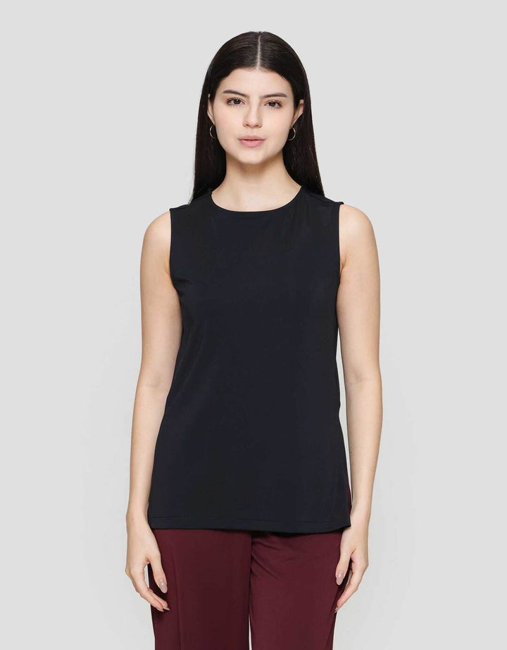 Suko Sleevele With Side Slit Kaos Wanita