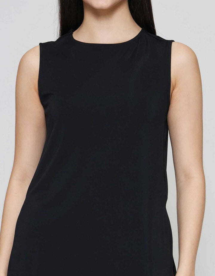 Suko Sleevele With Side Slit Kaos Wanita