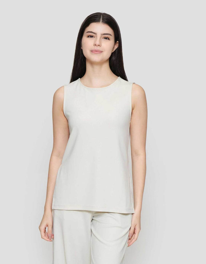 Suko Sleevele With Side Slit Kaos Wanita
