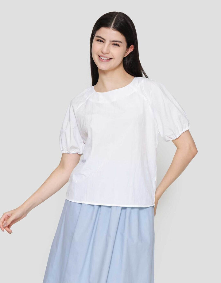 Suko Blouse Lengan Balon Wanita