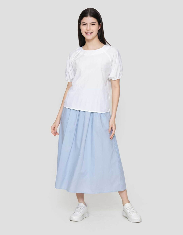 Suko Blouse Lengan Balon Wanita