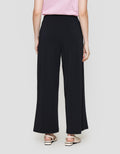 Suko Relax Knit Wide Leg Celana Panjang Wanita