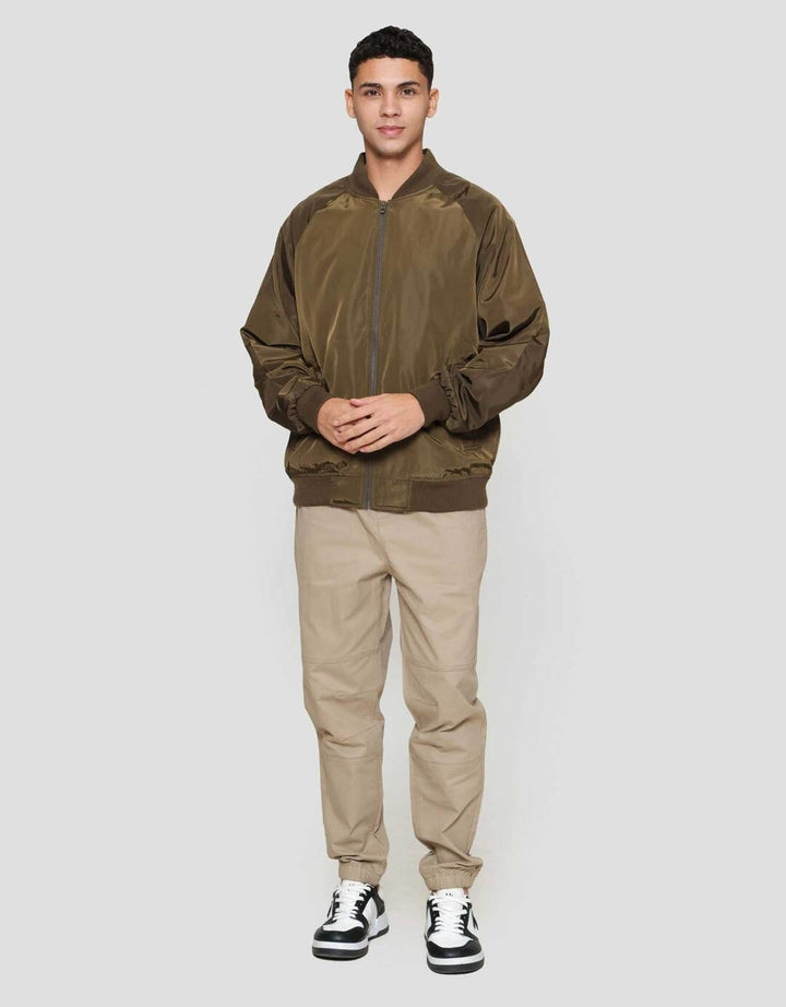 Cole Micro Basic Basic Bomber Jaket Pria