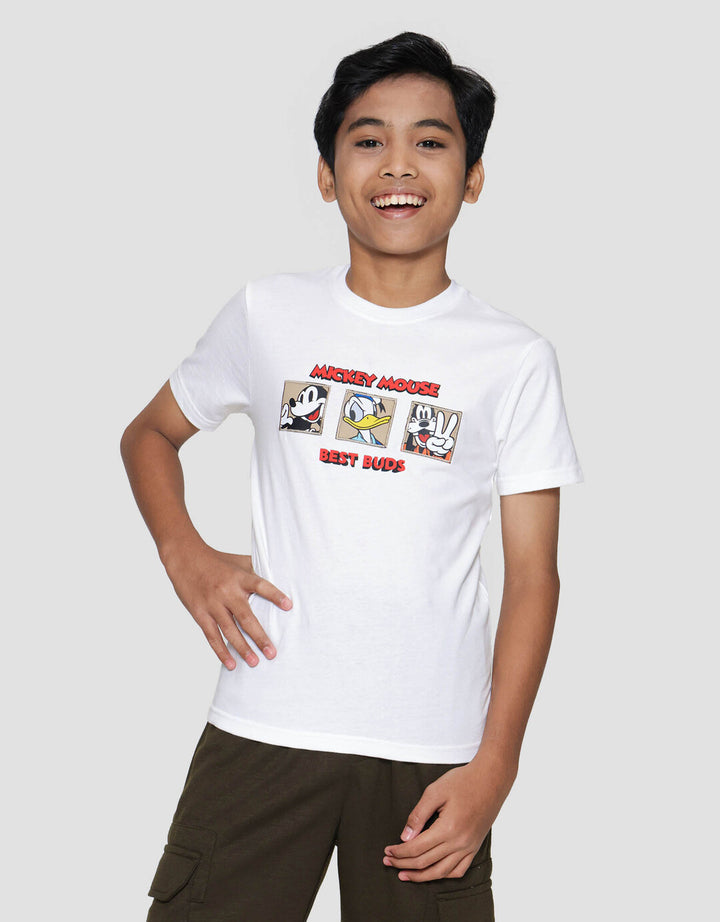Disney  Mickey Best Bud Kaos Anak Laki-laki