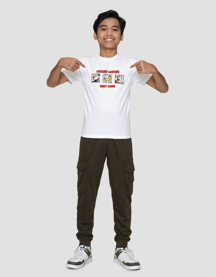 Disney  Mickey Best Bud Kaos Anak Laki-laki