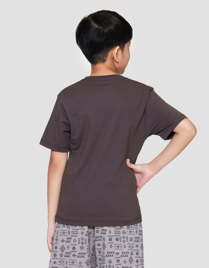 Marvel Spd Tulisan Logo Kaos Anak Laki-laki