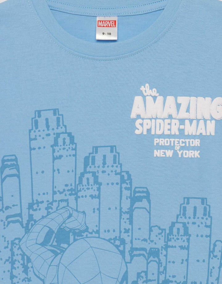 Marvel City Embos Puff Kaos Anak Laki-laki