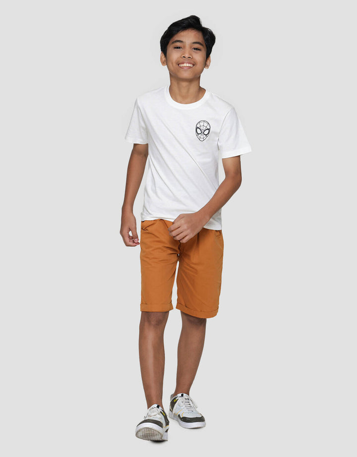 Marvel Spiderman Logo Dpn Blkg Kaos Anak Laki-laki