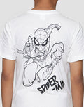 Marvel Spiderman Logo Dpn Blkg Kaos Anak Laki-laki