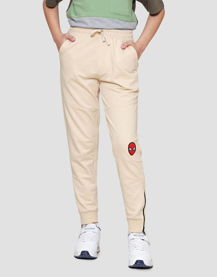 Marvel Spiderman Cut Sew Zipper Jogger Anak Lki-laki