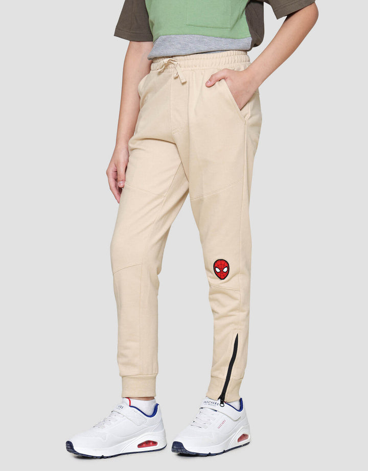 Marvel Spiderman Cut Sew Zipper Jogger Anak Lki-laki
