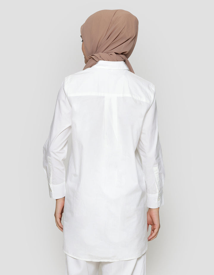 Annisa Basic Soft Cotton Kemeja Wanita