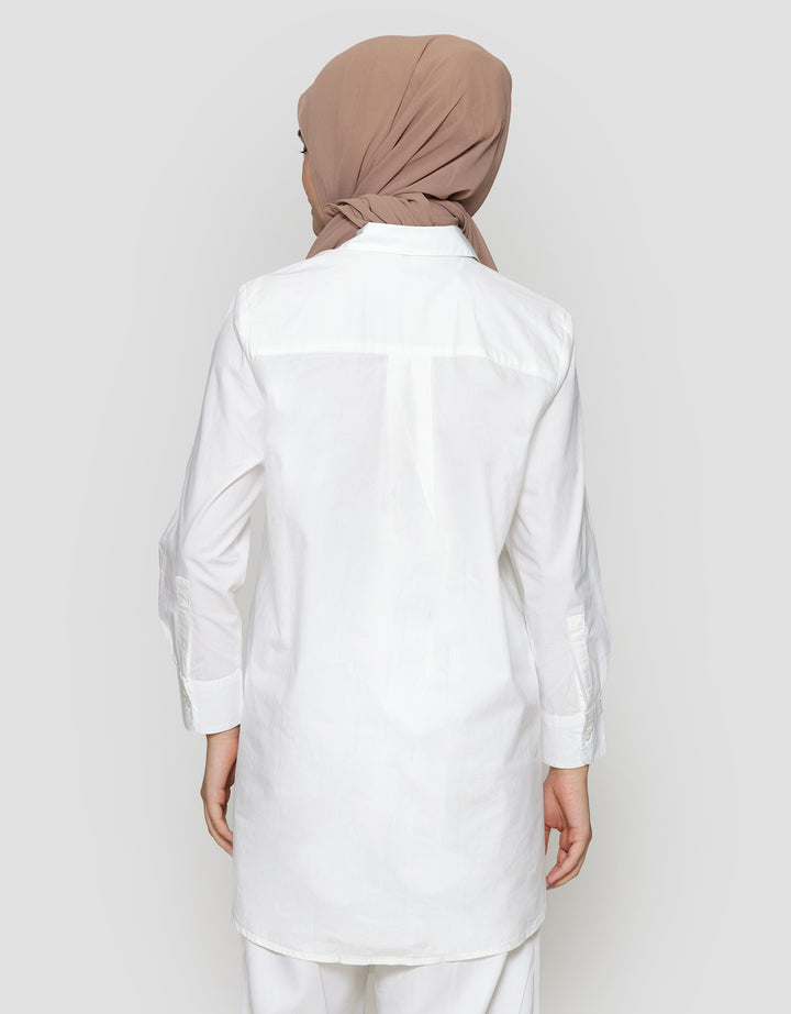 Annisa Basic Soft Cotton Kemeja Wanita