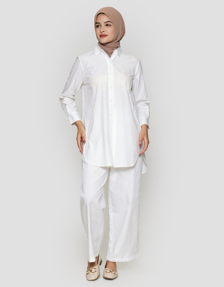 Annisa Basic Soft Cotton Kemeja Wanita