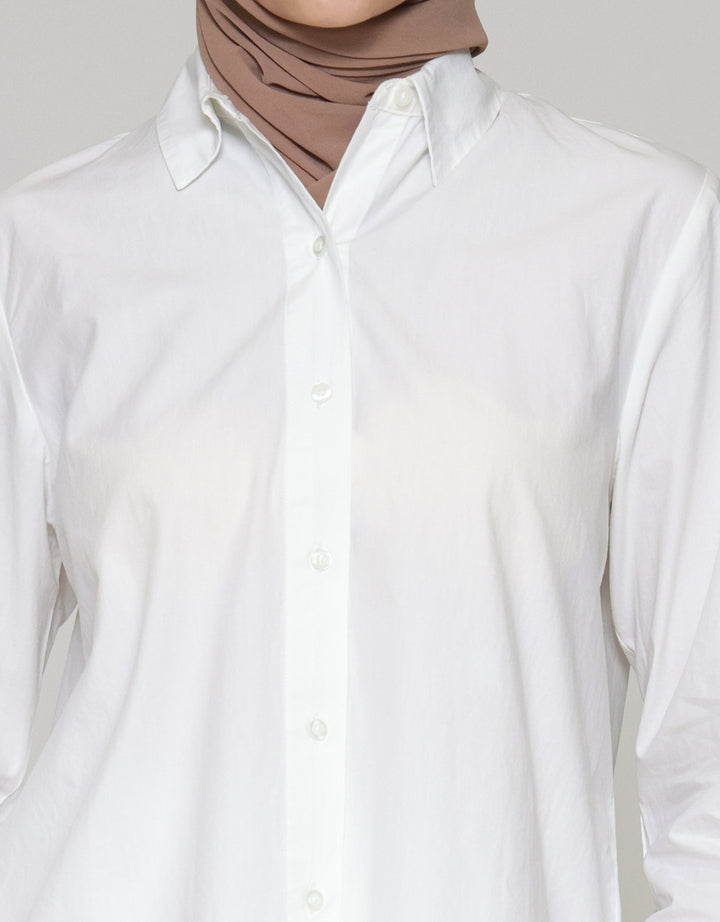 Annisa Basic Soft Cotton Kemeja Wanita