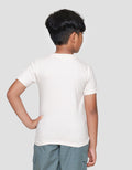 Little M Ov Basic Kantong Print Kaos Lengan Pendek Anak Laki-laki