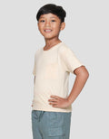 Little M Ov Basic Kantong Print Kaos Lengan Pendek Anak Laki-laki