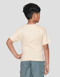 Little M Ov Basic Kantong Print Kaos Lengan Pendek Anak Laki-laki