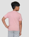 Little M Giraffe Outline Print Kaos Lengan Pendek Anak Laki-laki