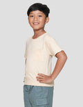 Little M Dino Sleeping Print Kaos Lengan Pendek Anak Laki-laki