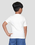 Little M Future Space Explorer Print Kaos Anak Laki-laki