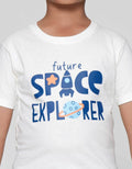 Little M Future Space Explorer Print Kaos Anak Laki-laki