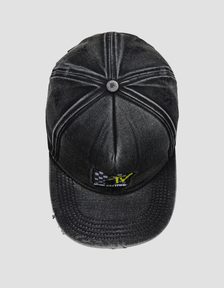 Nevada Washing Mtv Embro Topi Pria